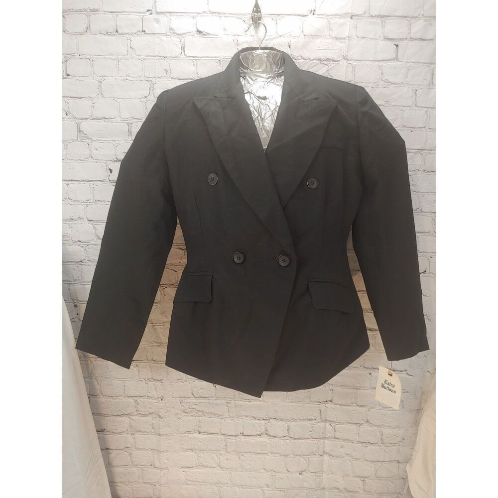 David Benjamin VINTAGE NWOT Women's Size 16 Black Blazer